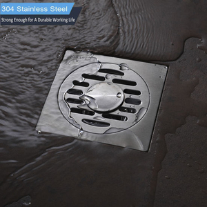 304 Stainless Steel Square Shower Floor Drain