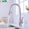 Single Handle Pull out Kitchen Faucet in Stainless Steel (40108)