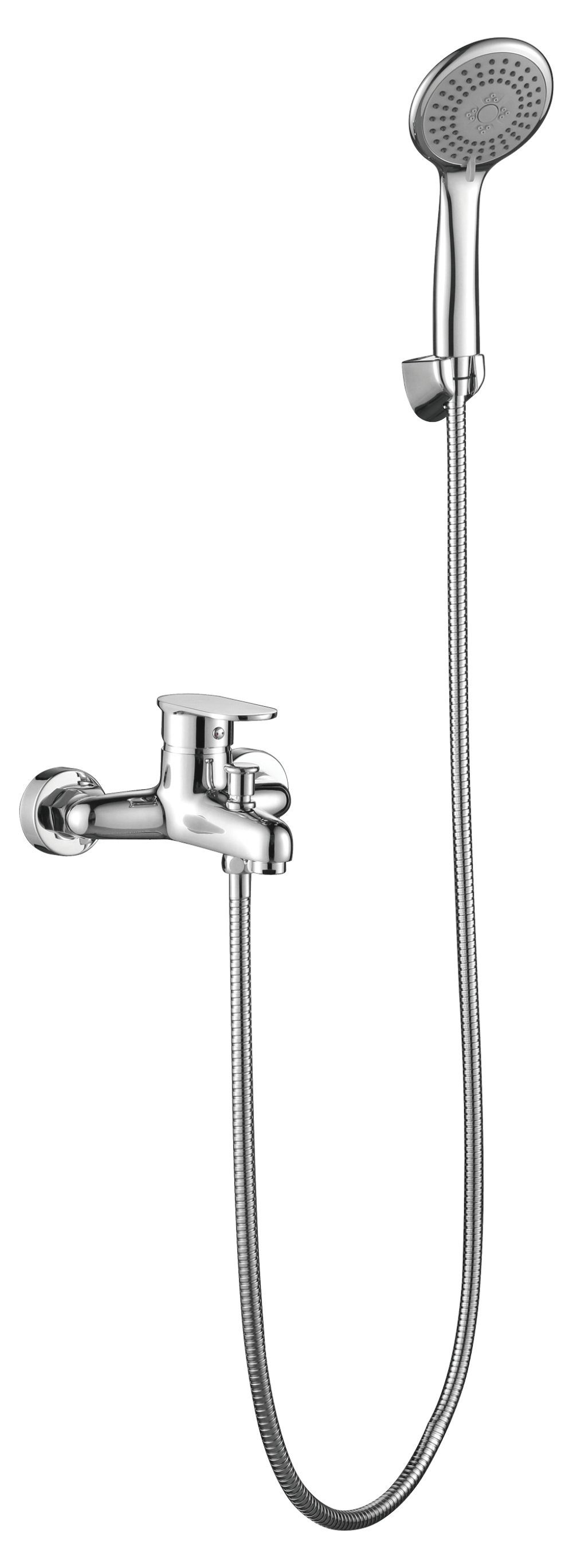 La tecnolog&iacute;a de inyecci&oacute;n de aire grifo de ducha de cromo cepillado para ba&ntilde;o