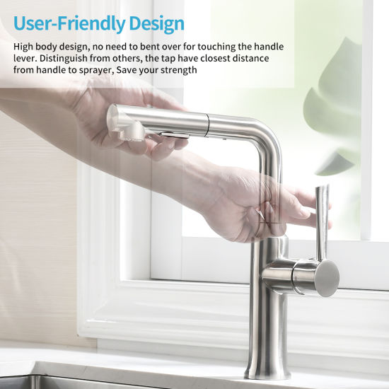 Pull out Kitchen Tap Bathroom Wash Faucet 3 Functions