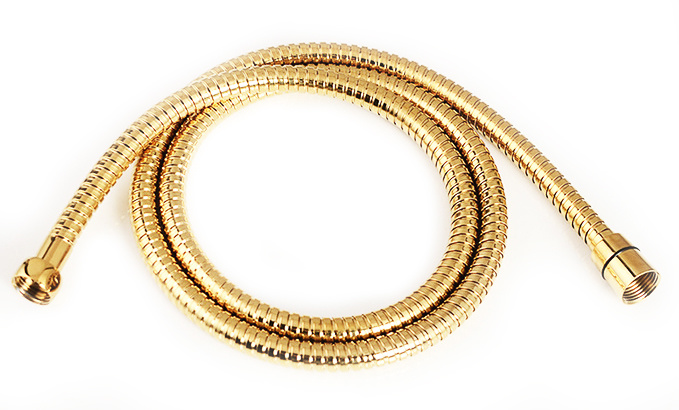 Manguera de ducha de acero inoxidable de 1,5 m en cromo