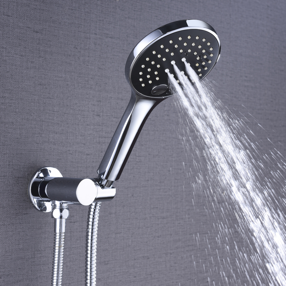 Juego de ducha de pared, mezclador de agua para ba&ntilde;o, cabezal de ducha tipo lluvia