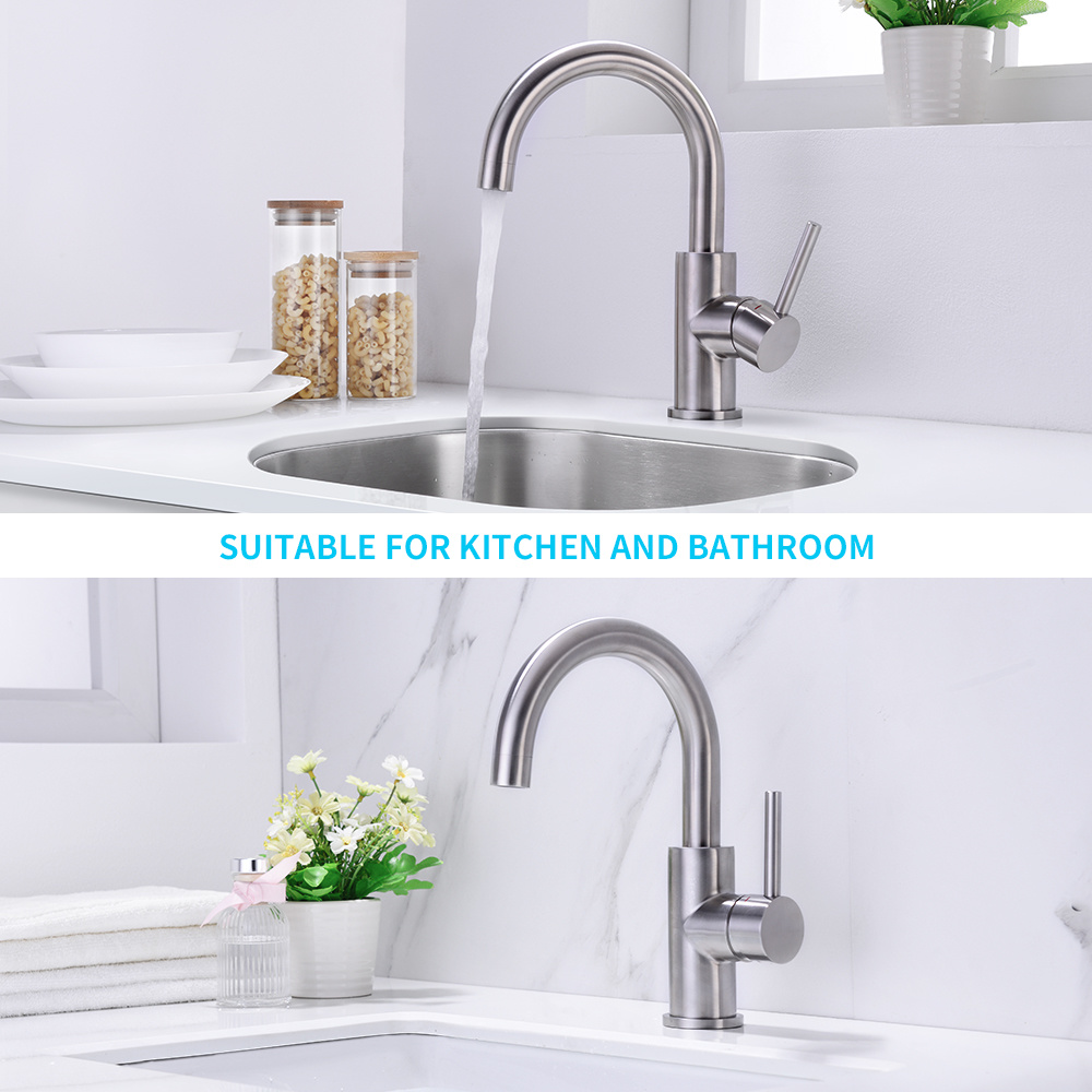 Grifo para fregadero de barra, grifo para fregadero de cocina peque&ntilde;o, grifo para ba&ntilde;o