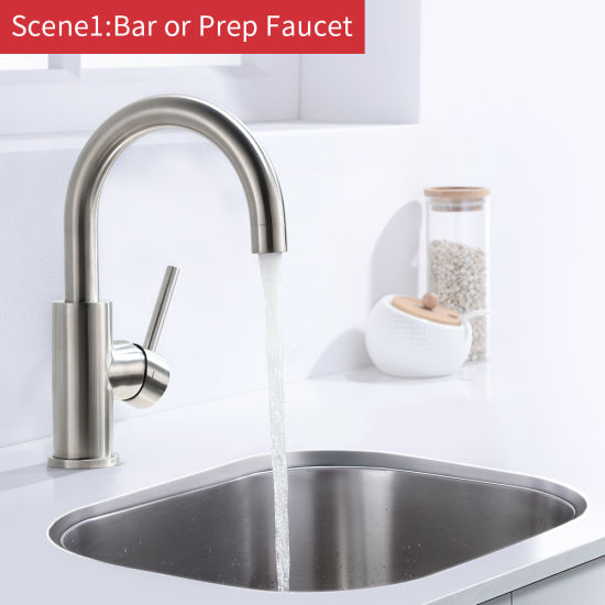 Stainless Steel Kitchen Faucet Bathroom Water Mixer Tap