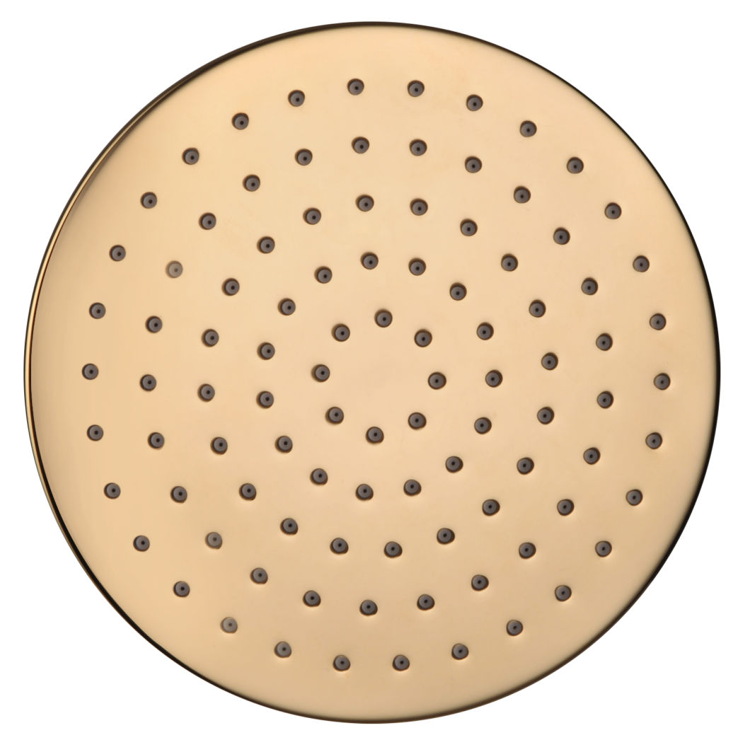 Cabezal de ducha cuadrado de lat&oacute;n de 8 pulgadas