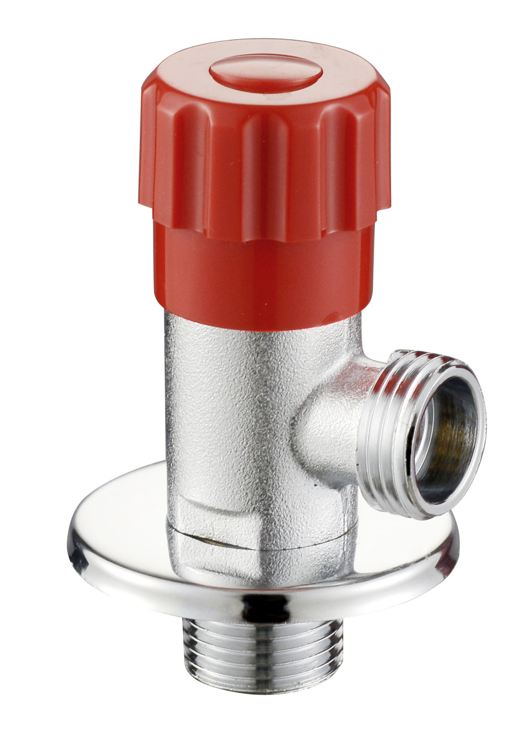 V&aacute;lvula de &aacute;ngulo bidireccional para inodoro en cromo