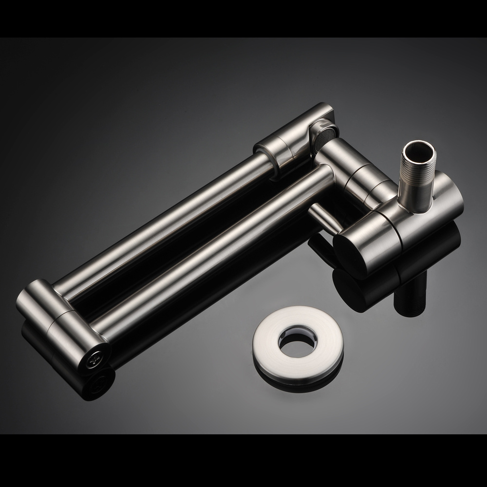 Grifo de agua plegable montado en la pared