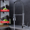 Single Hole Single Handle Pull out Kitchen Faucet in Chrome (40101)