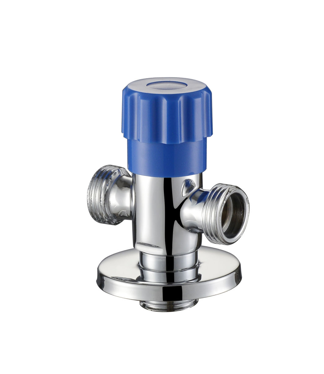 V&aacute;lvula de &aacute;ngulo bidireccional de giro r&aacute;pido de lat&oacute;n en cromo (101196)