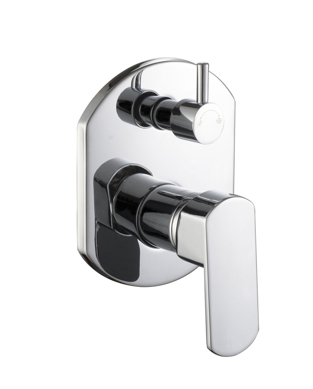 Grifo monomando para ba&ntilde;era de ba&ntilde;o montado en la pared de lat&oacute;n Squaer