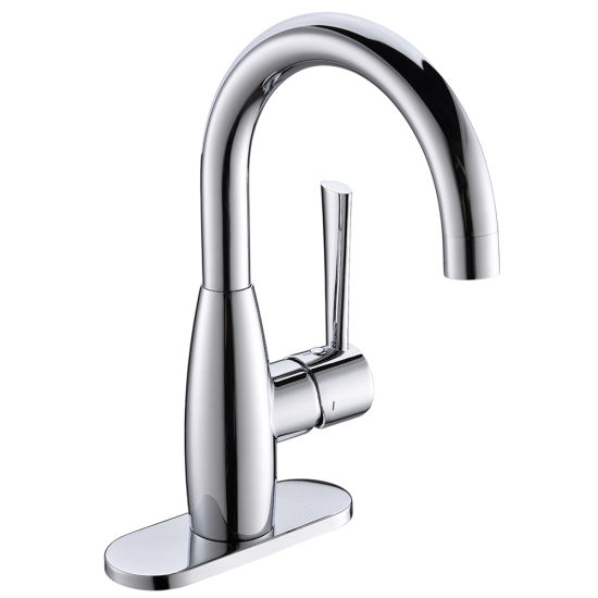 Chrome Plate Kitchen Faucet Sanitary Ware Water Tap