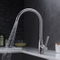Single Hole Kitchen Tap in Brushed Nickel, Sink Faucet Tap