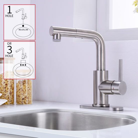 Pull out Basin Tap, Bar Sink Mixer Tap with Sprayer