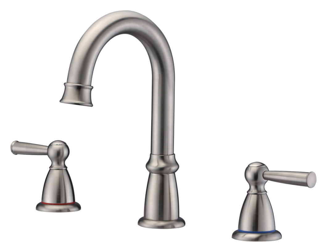 Grifo para lavabo 2020, grifo mezclador de agua para ba&ntilde;o con dise&ntilde;o de 3 agujeros