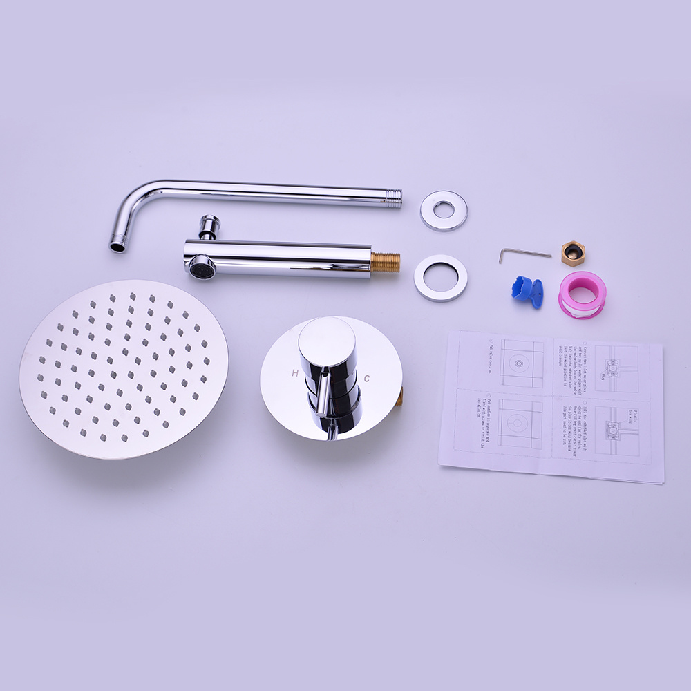 Cabezal de ducha montado en la pared Ducha de mano en cascada