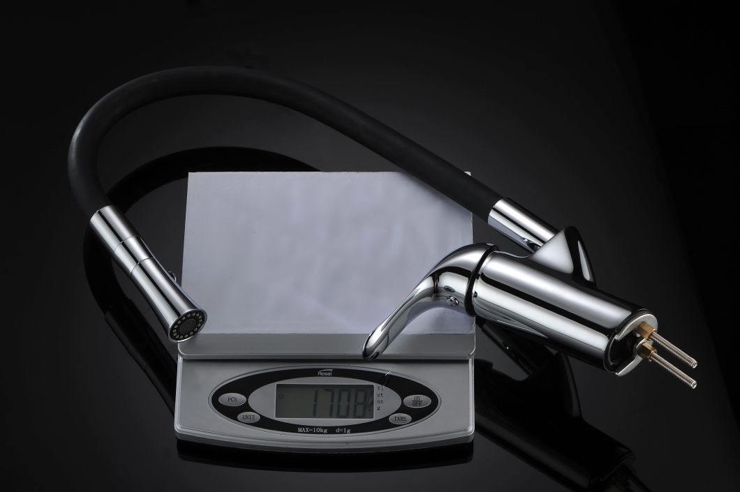 Grifo de cocina de barril flexible de 3 v&iacute;as, grifo de ba&ntilde;o