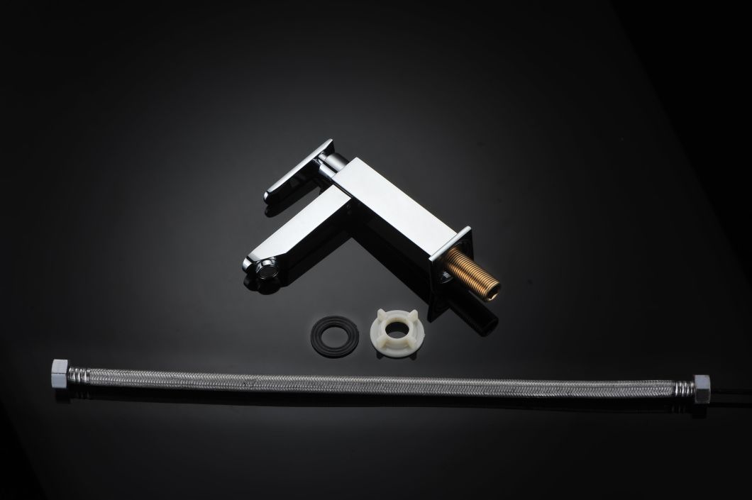 Grifo de lavado de lavabo mezclador de agua fr&iacute;a y caliente