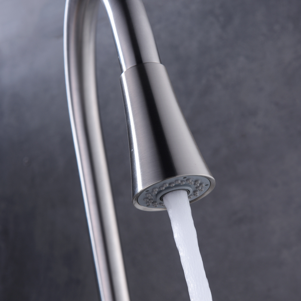 Grifo de cocina Grifo de fregadero extra&iacute;ble Uso de acero inoxidable