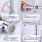 Bathroom Faucet with Pull out Sprayer, Pull out Bar Faucet in Chrome