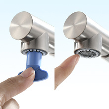 Grifo extra&iacute;ble para cocina, mezclador de agua, grifo fr&iacute;o y caliente