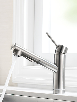 Grifo extra&iacute;ble para cocina, mezclador de agua, grifo fr&iacute;o y caliente