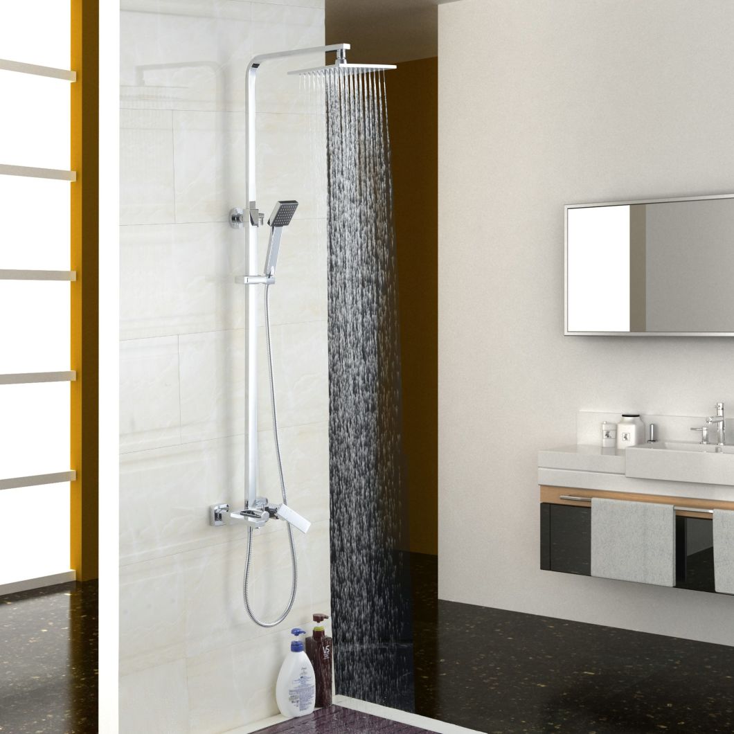 Juego de grifer&iacute;a de ducha para ba&ntilde;o con sistema de ducha de f&aacute;cil instalaci&oacute;n