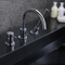 Deck Mount Bathroom Faucet Chrome with Shower Head Bath Tub Faucet